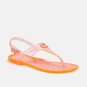 COACH Natelee Jelly Sandal Sz9